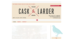 Desktop Screenshot of caskandlarder.com